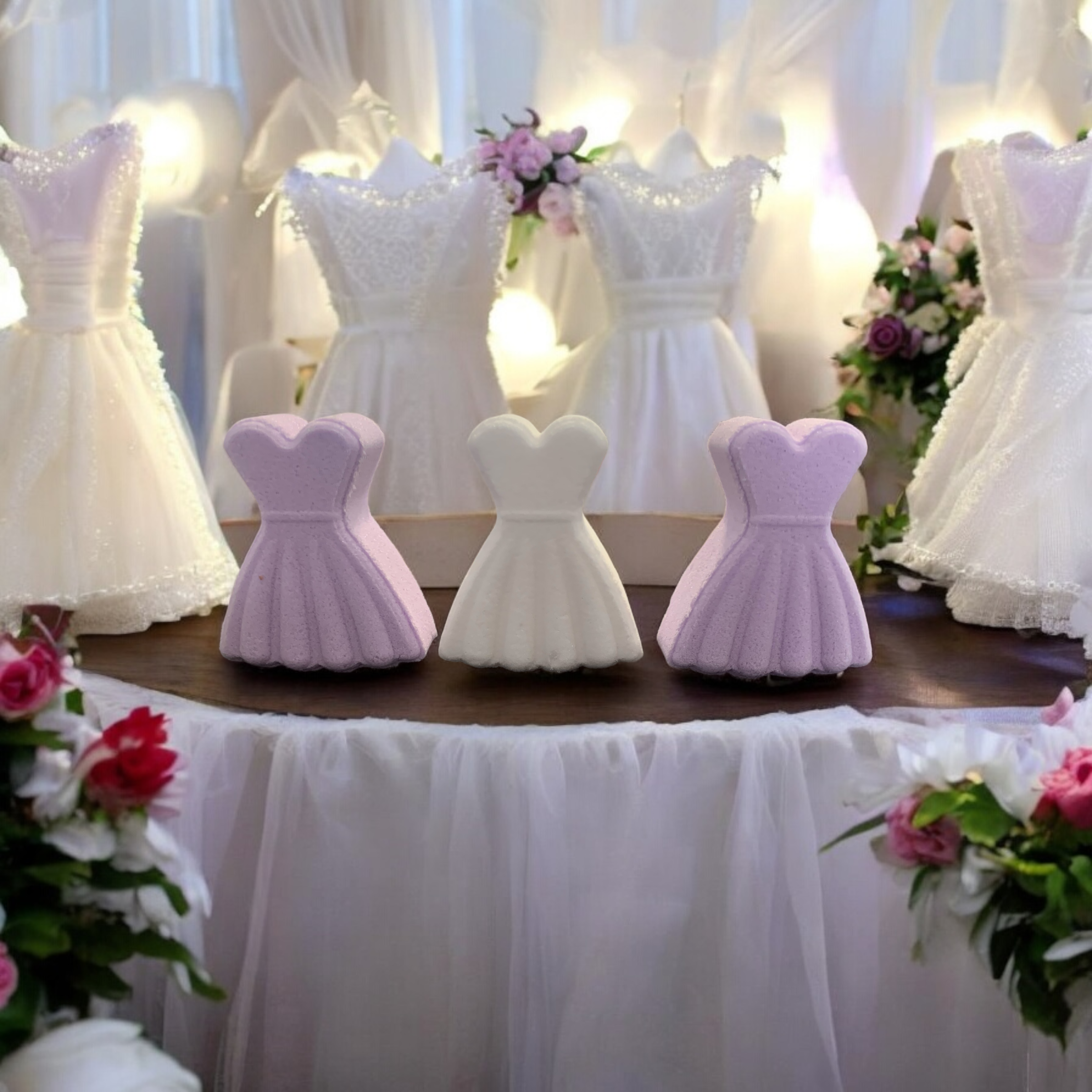 All Natural Bath Bomb Dress