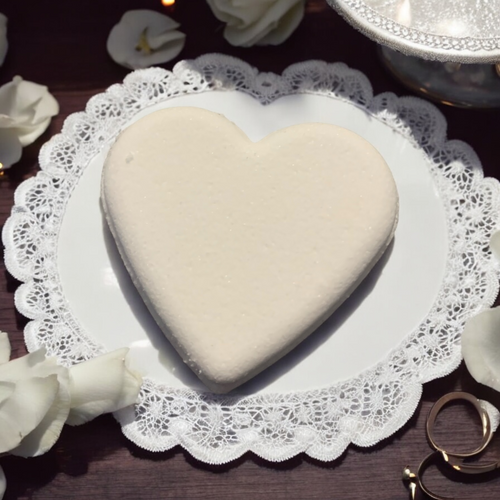 All Natural Heart Bath Bomb