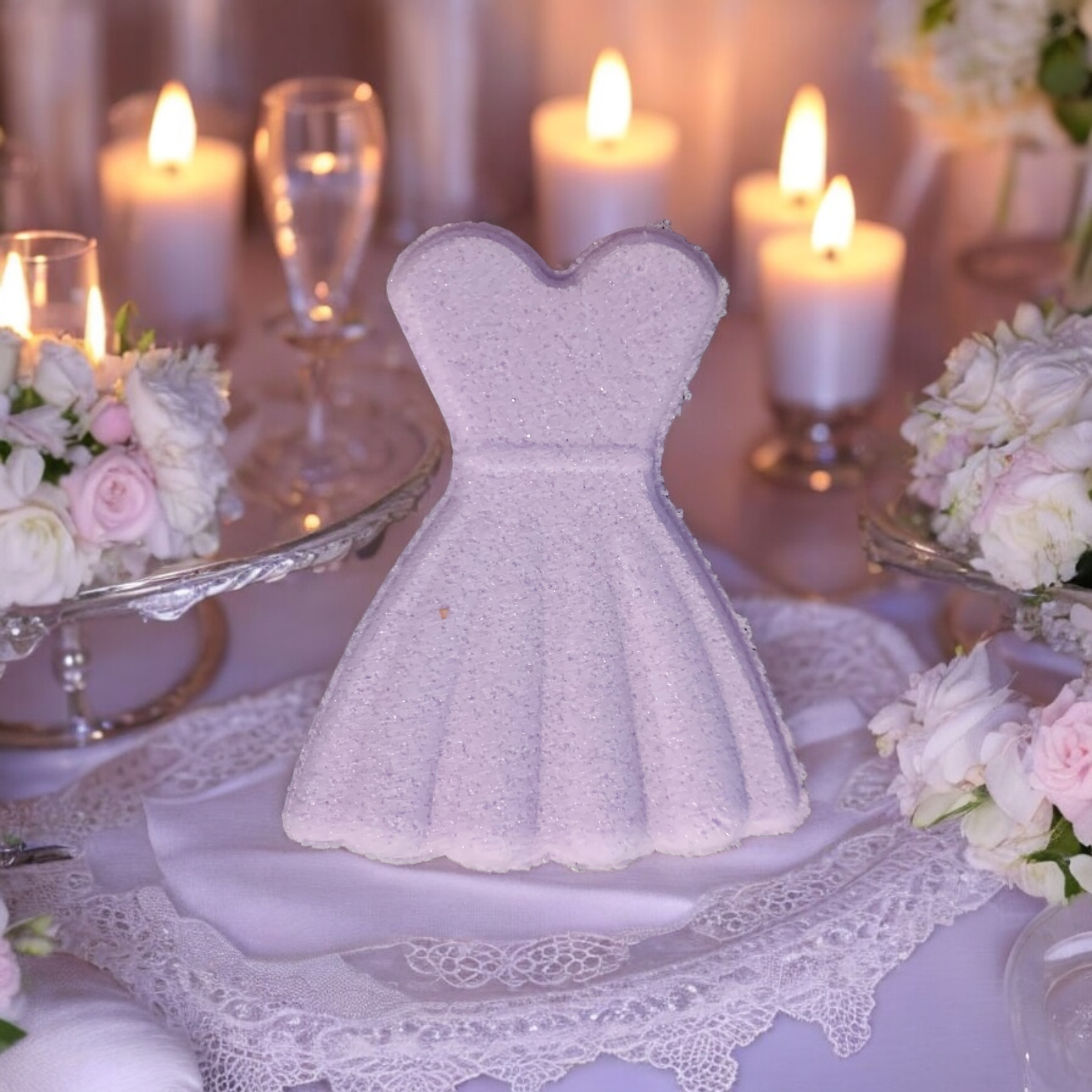 All Natural Bath Bomb Dress