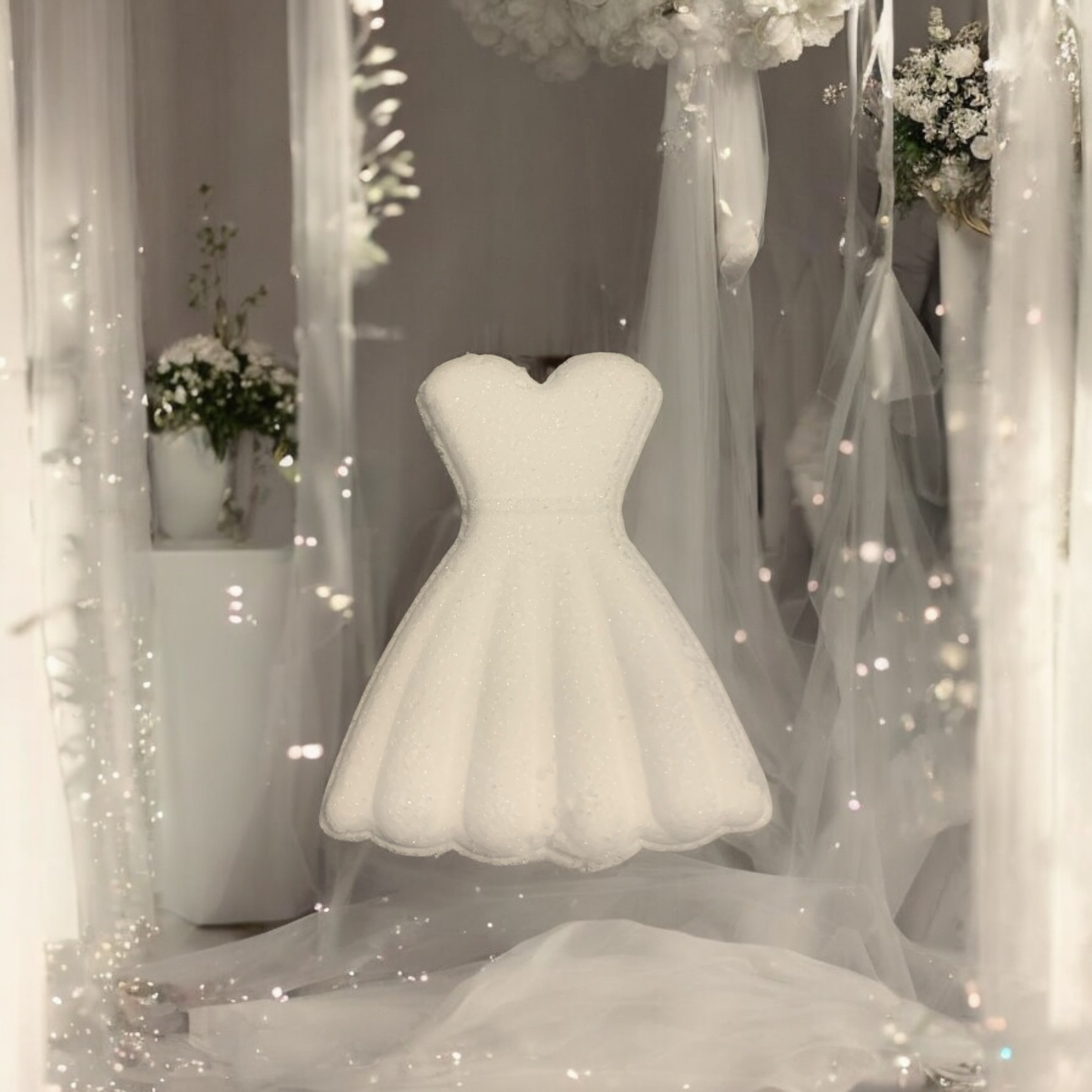 All Natural Bath Bomb Dress